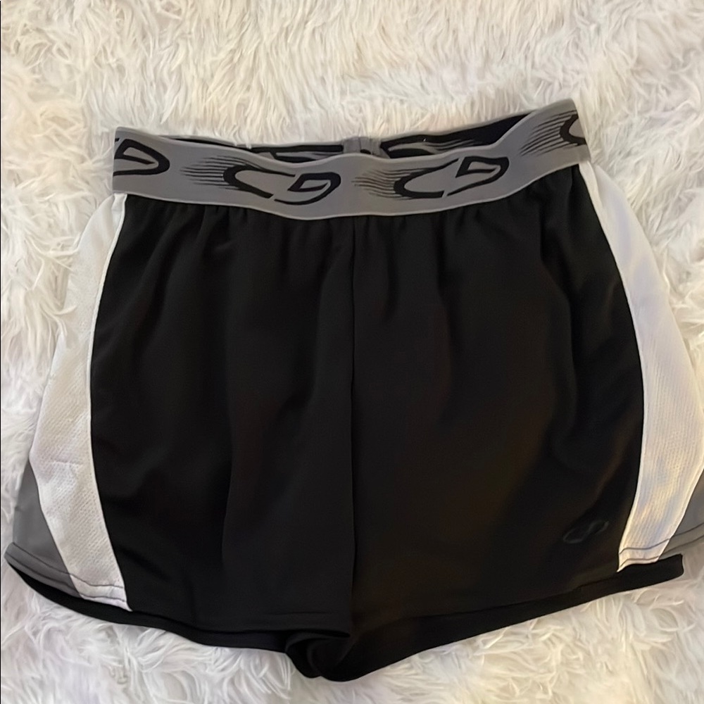 Black and Gray Women's Shorts